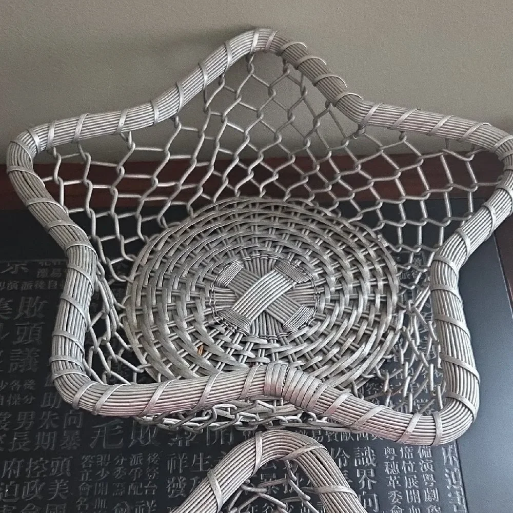 Star-Shaped Wicker Basket